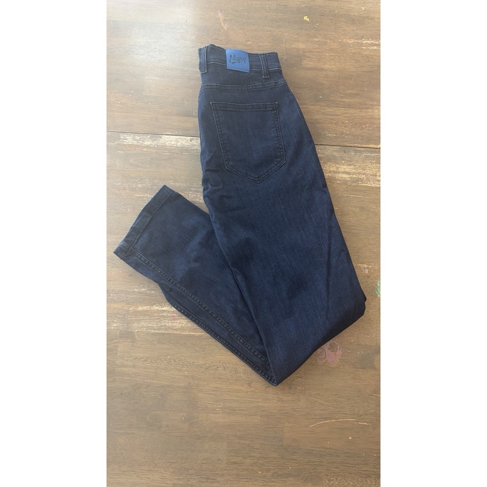 Mugsy Jeans Mens 31x32 Studio Blues Slim Stretch Denim Preppy Office Athletic